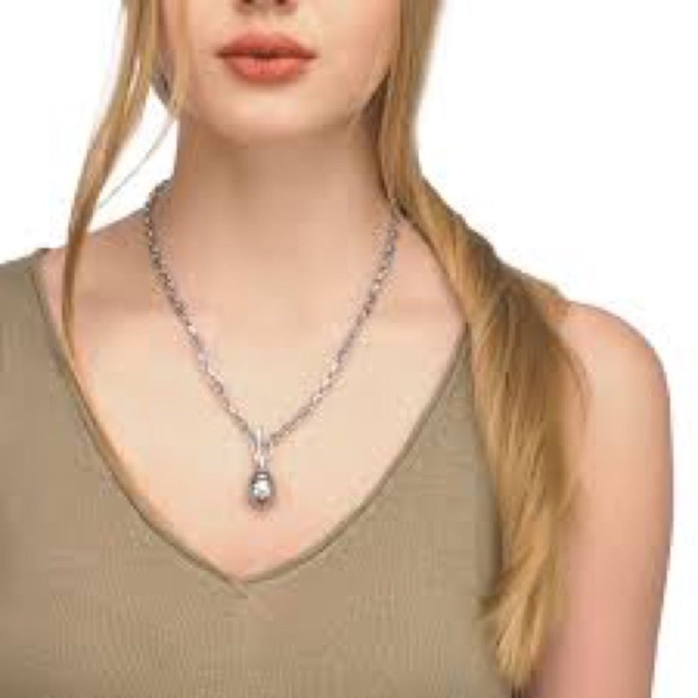 NWT Majorca Cultured pearl sterling Necklace